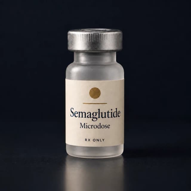 Microdose semaglutide vial