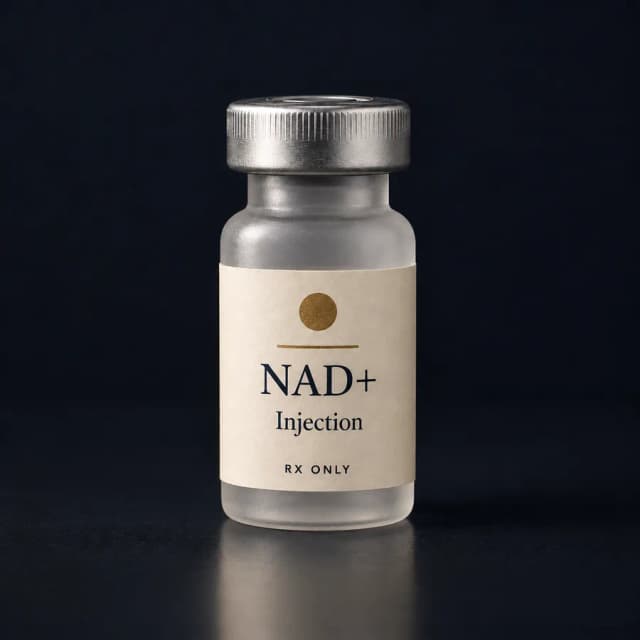 NAD+ injection vial